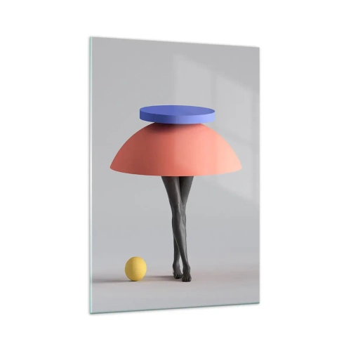 Üveg kép - Szürreális kompozíció - 70x100 cm