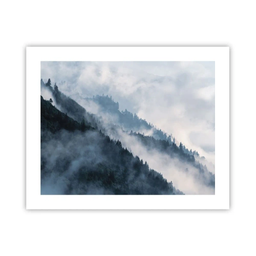 Poszter - A hegyek misztikája - 50x40 cm