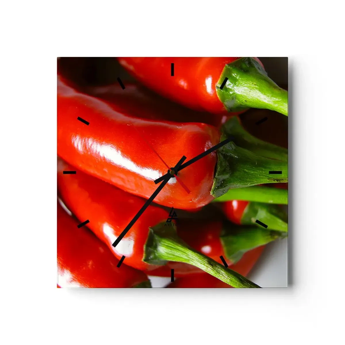 Falióra, Óra - Lédús, fényes, sima - 40x40 cm