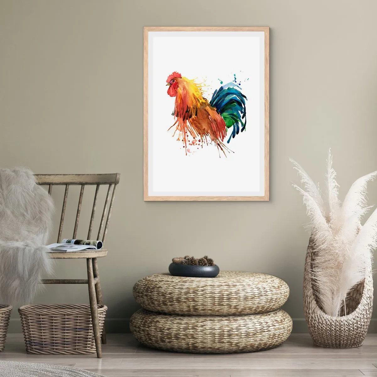 Poszter világos tölgy keretben - Királyi ruha, királyi büszkeség - 70x100 cm