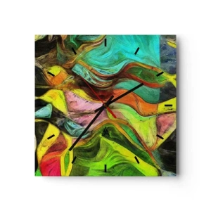 Falióra, Óra - A mozgás az élet - 30x30 cm