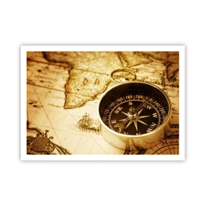 Poszter - Keletre, vagy nyugatra? - 100x70 cm