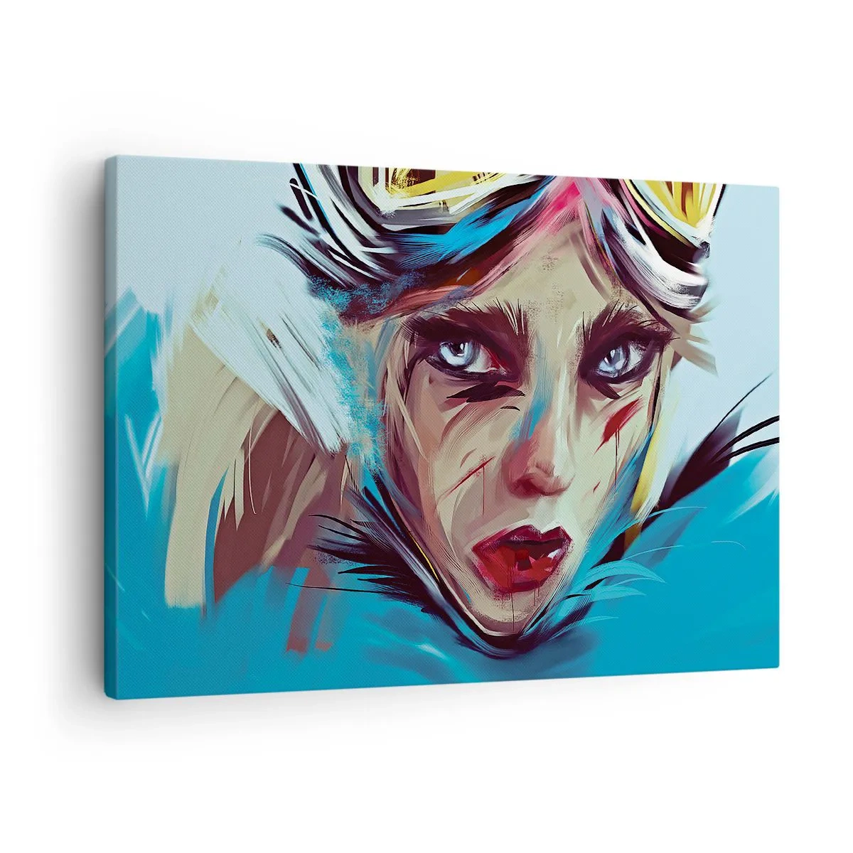 Vászonkép - Utcai harcos - 70x50 cm