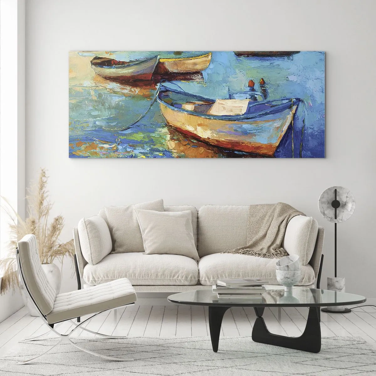 Üveg kép - A déli öbölben - 100x40 cm