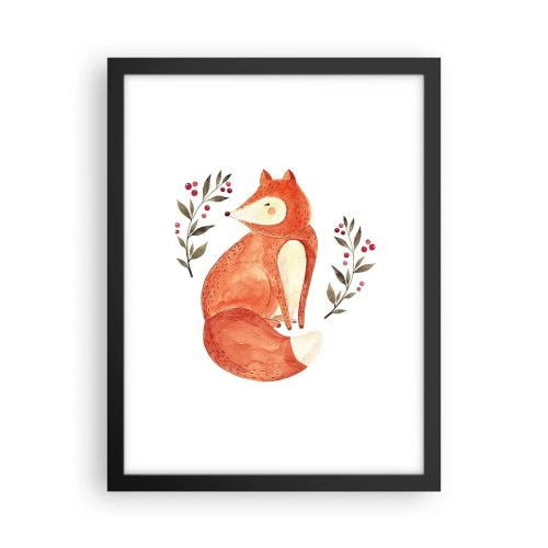 Poszter fehér keretben - Kis vörös hajú - 30x40 cm