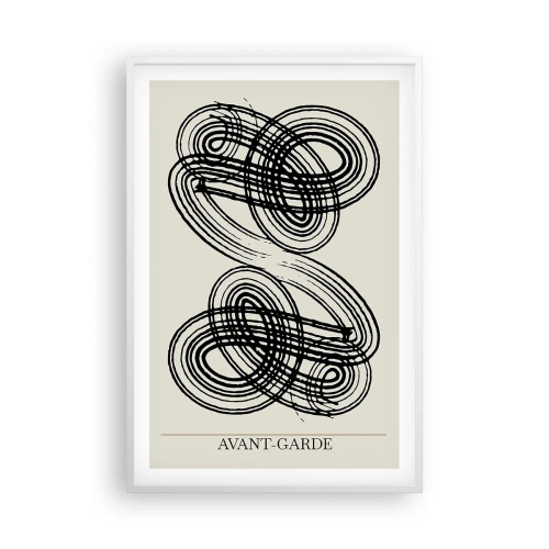 Poszter fekete keretben - Spontán jött ki - 61x91 cm