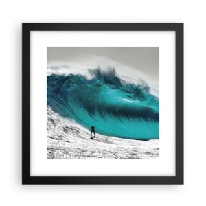 Poszter fehér keretben - Kihívás elfogadva - 30x30 cm