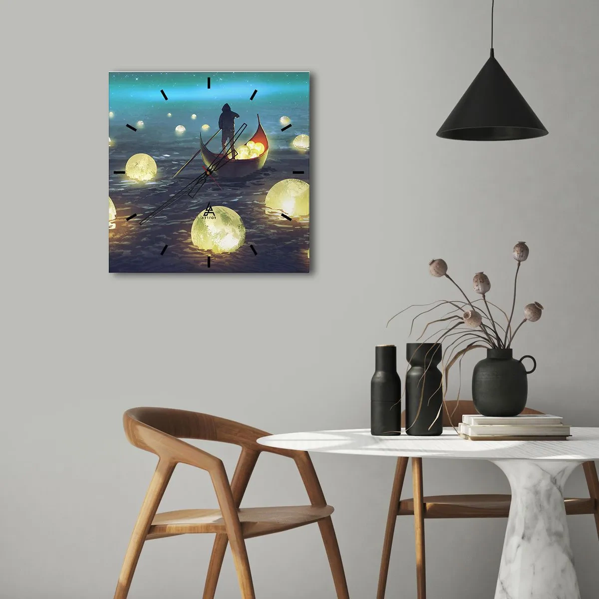 Falióra, Óra - Olyan dolgok, amelyekről a filozófusok soha nem álmodtak - 30x30 cm