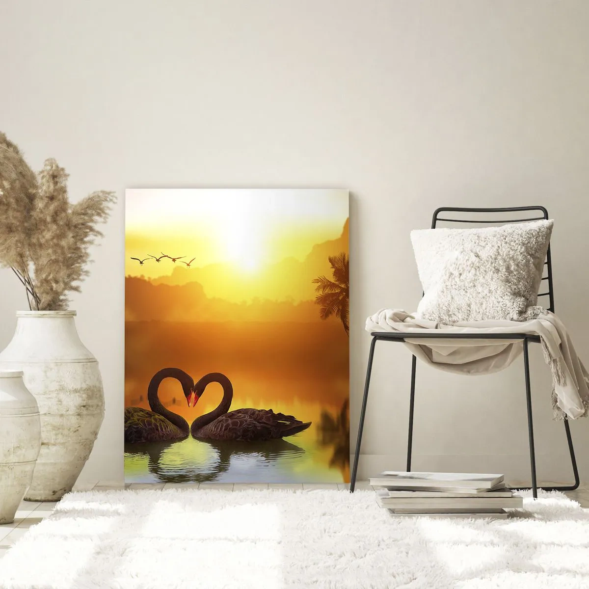 Üveg kép - Minden párban - 70x100 cm