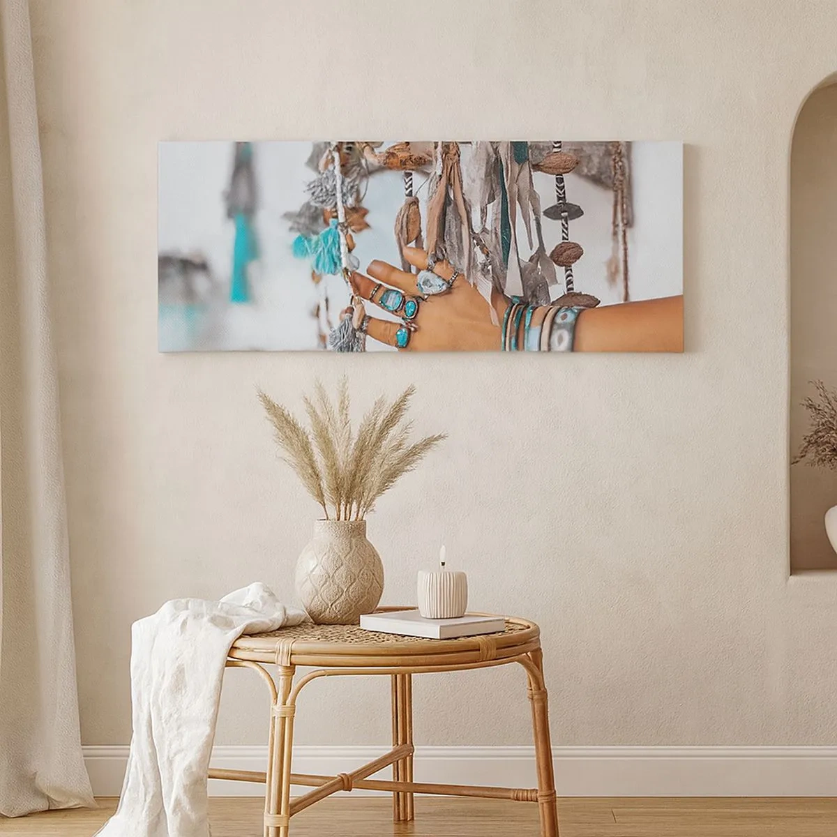 Vászonkép - Helyi kincsek - 100x40 cm