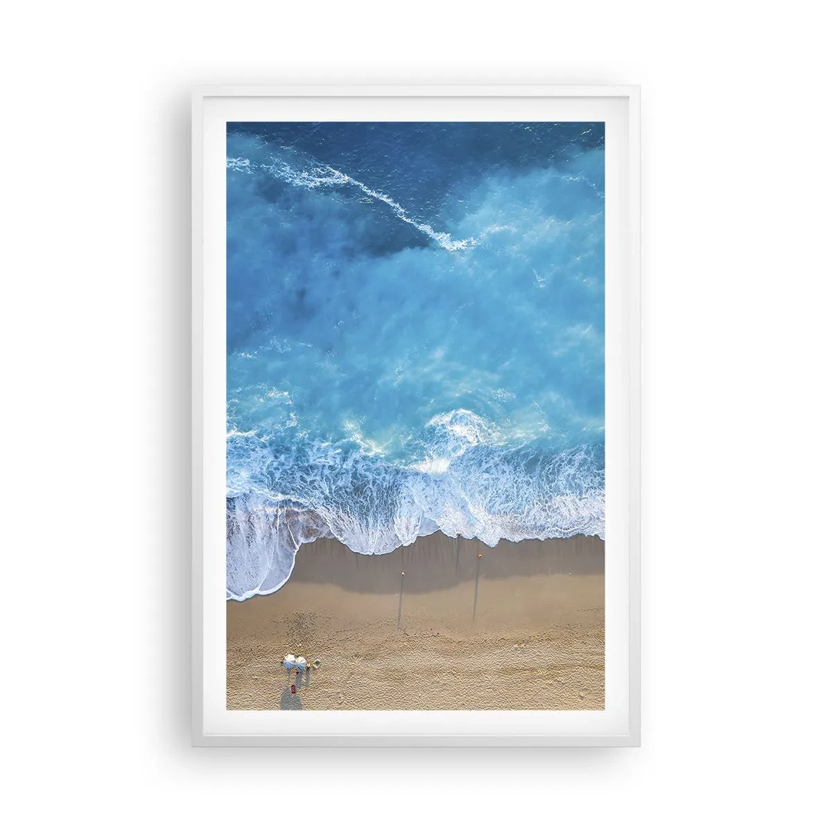 Poszter fekete keretben - A kék ereje - 61x91 cm