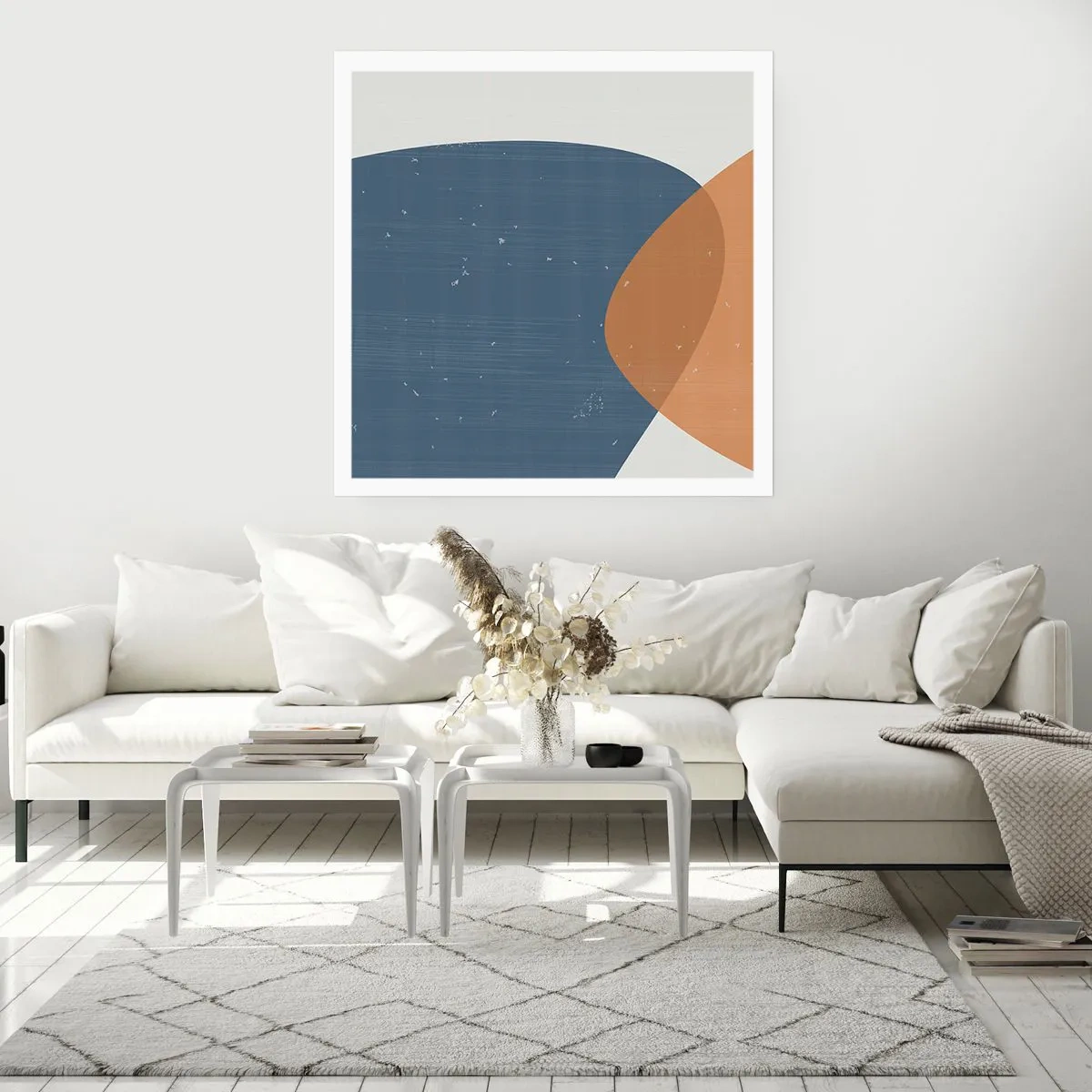 Poszter - Oválisok és hatások - 60x60 cm