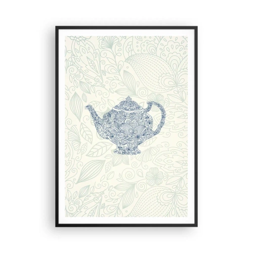 Poszter fehér keretben - Tea varázsa - 70x100 cm