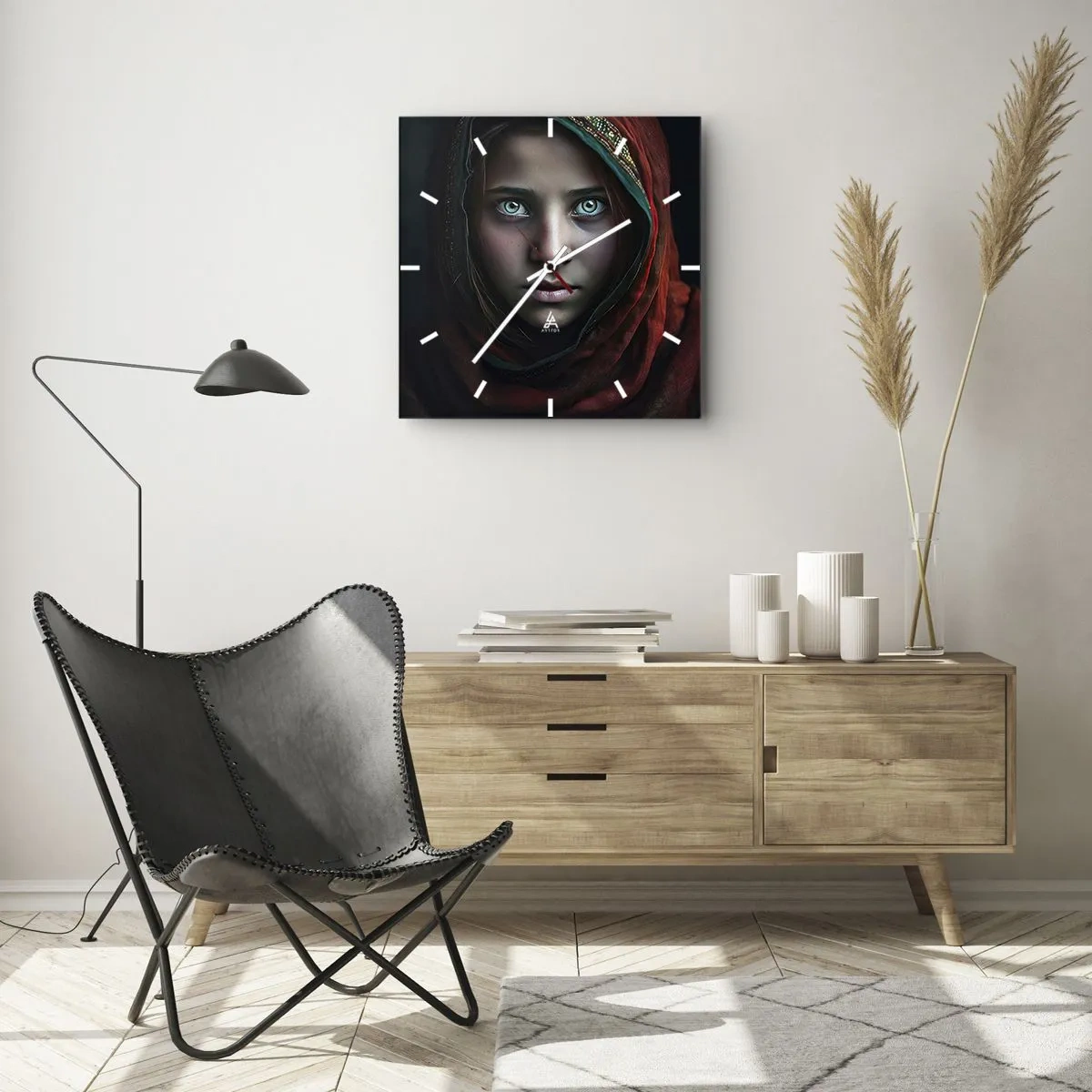 Falióra, Óra - Keleti hercegnő - 40x40 cm