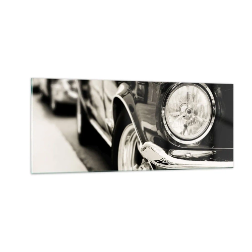 Üveg kép - Tartós ragyogás - 100x40 cm