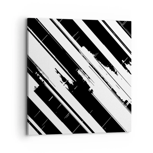 Vászonkép - Intenzív és dinamikus kompozíció - 70x70 cm