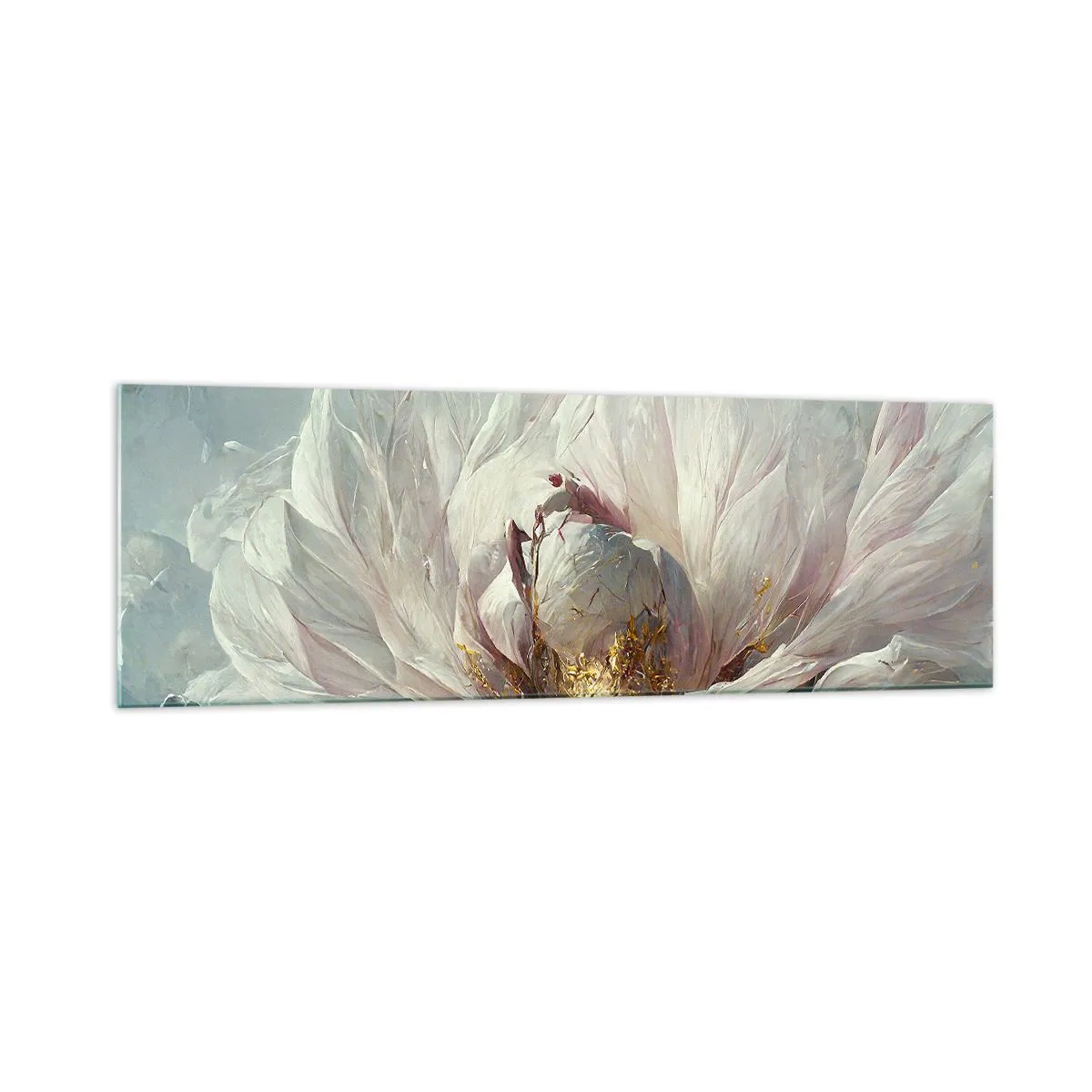 Üveg kép - Száz év alatt egyszer virágzik - 160x50 cm