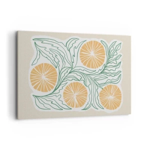 Vászonkép - Etnikus egy csipet absztrakcióval - 120x80 cm