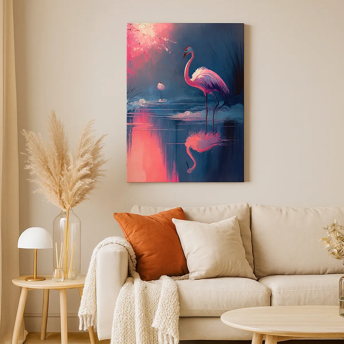 Vászonkép - Egy madár visszavonulása - 50x70 cm