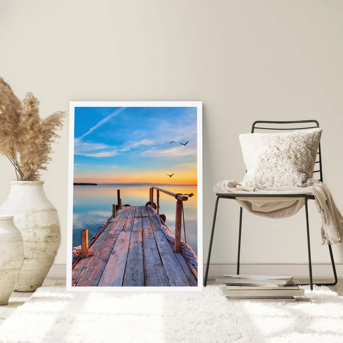 Poszter - Menj egyenesen a nap felé - 30x40 cm