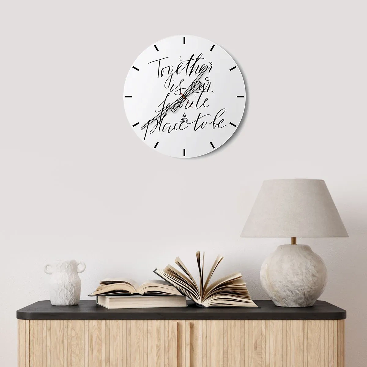 Falióra, Óra - Te is érzed? - 40x40 cm