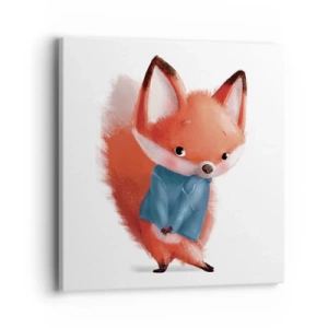 Vászonkép - Jó áll rajtam? - 40x40 cm