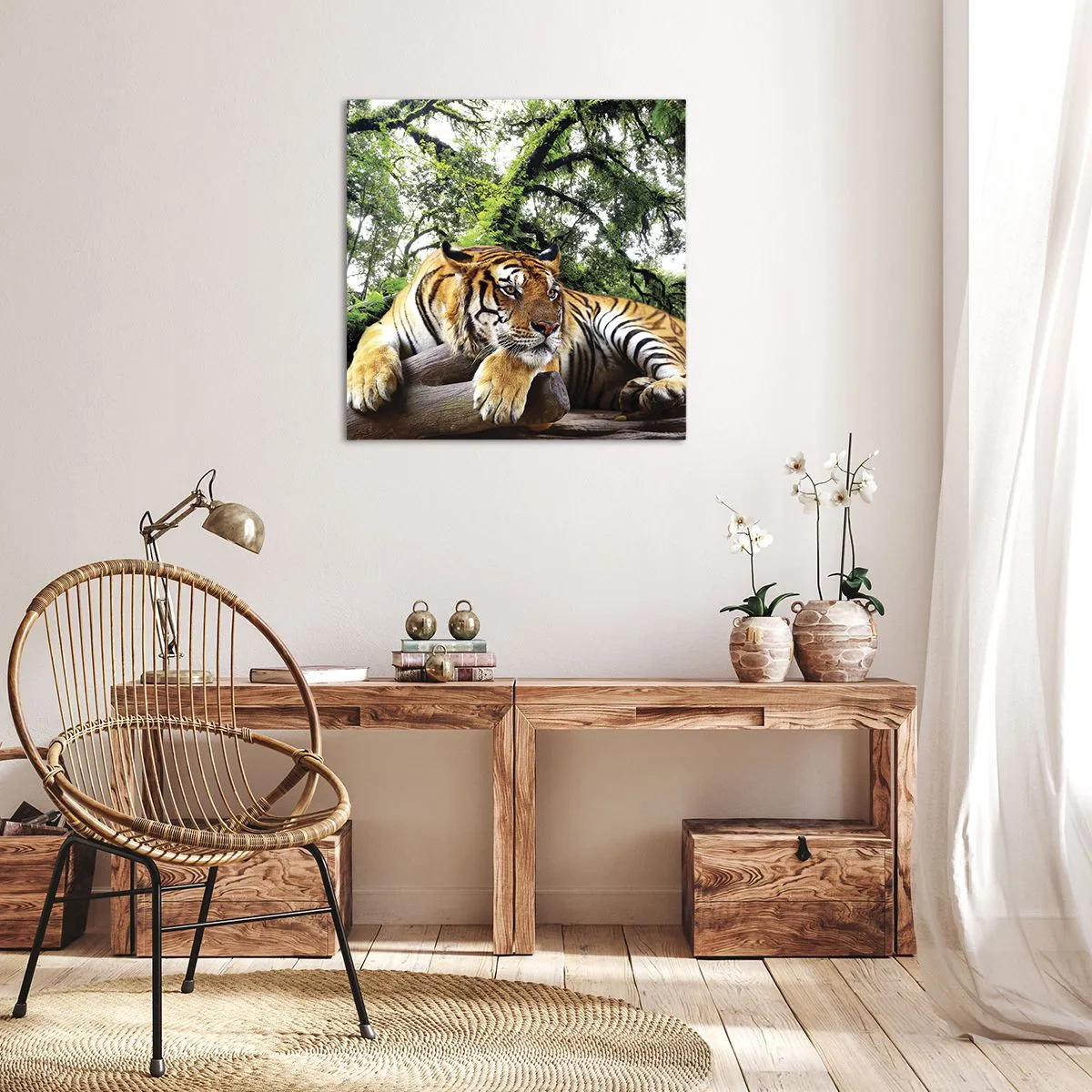 Vászonkép - Tisztelettel - 70x70 cm