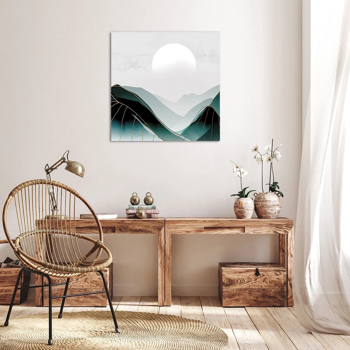 Vászonkép - Teljes fenségben - 40x40 cm