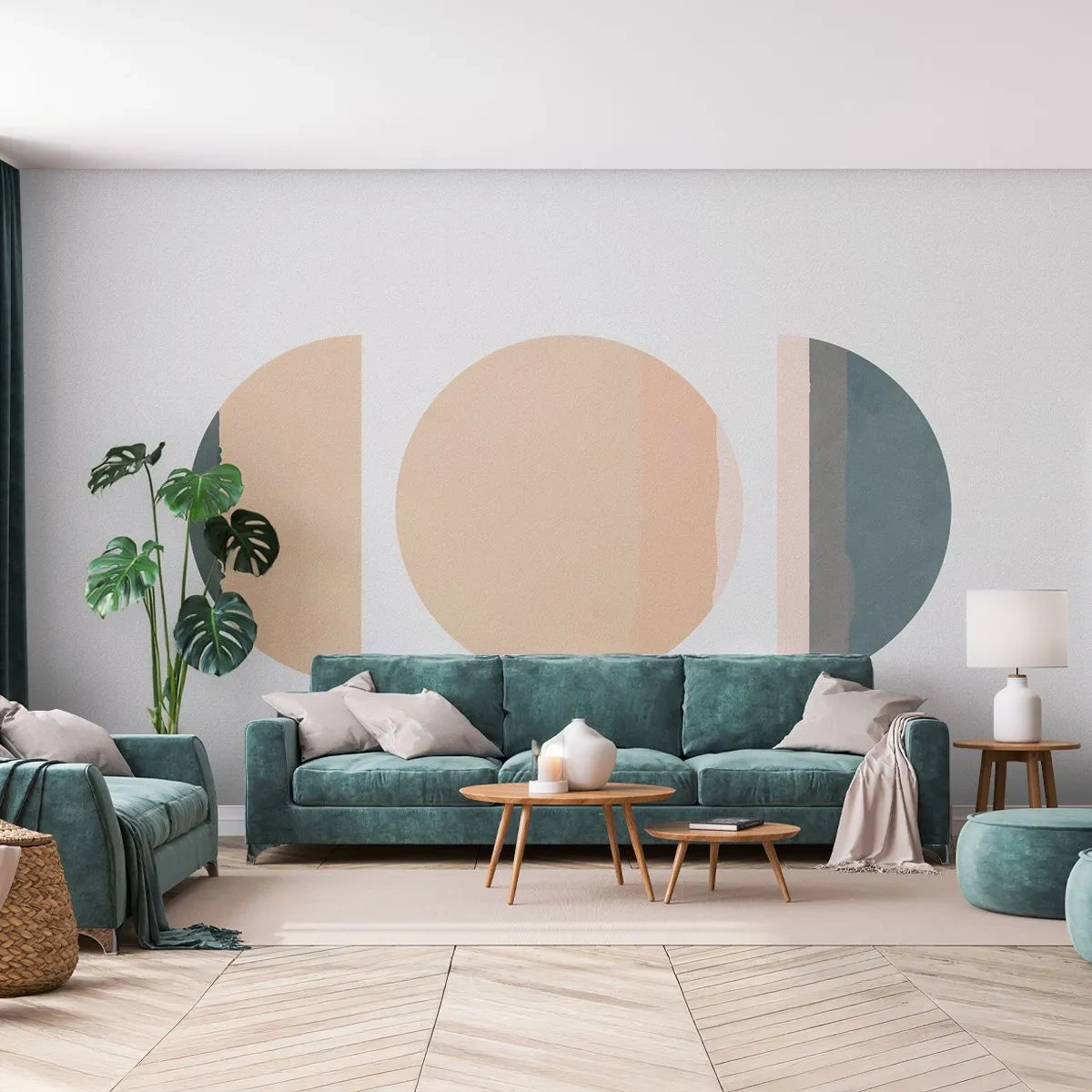 Fotótapéta Premium Sand - Kerékről kerékre - Absztrakció, Darab, Modern művészet - 200x140 cm