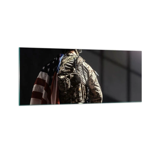 Üveg kép - Pont ezért - 100x40 cm