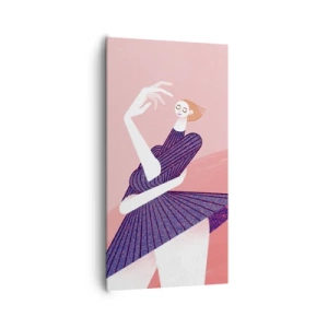 Vászonkép - Minden lépés egy táncos pas - 65x120 cm
