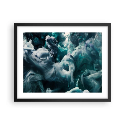 Poszter fehér keretben - A színek mozgása - 50x40 cm