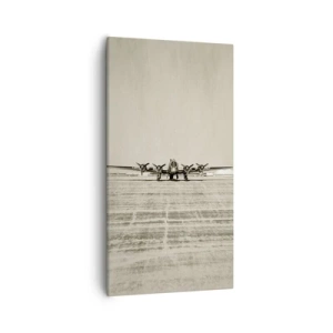 Vászonkép - Mint mindig készen - 55x100 cm