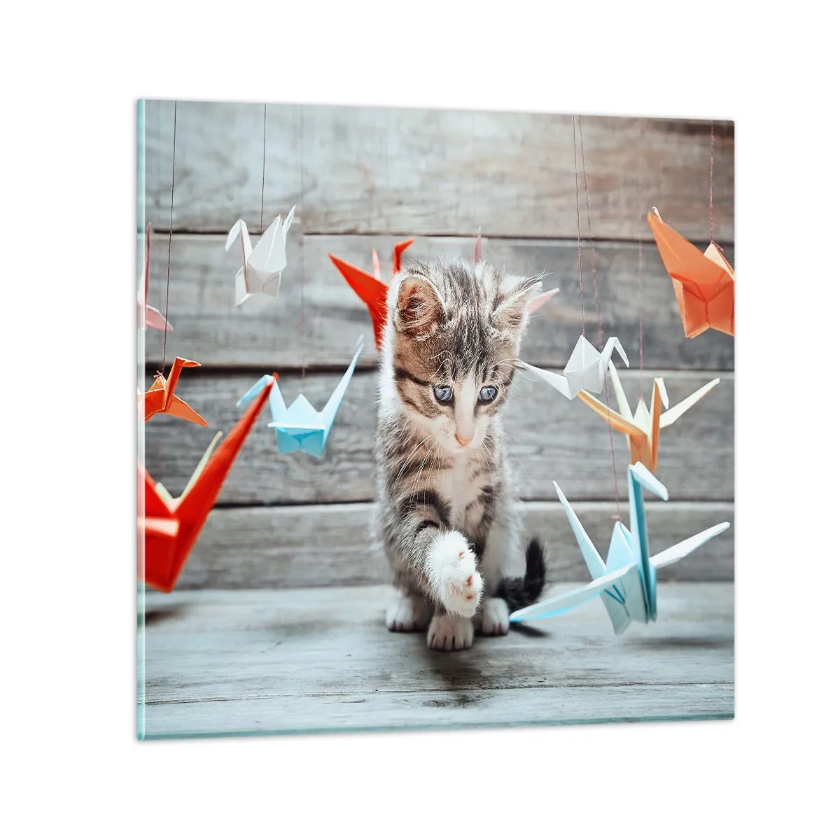 Üveg kép - Első lecke - 60x60 cm