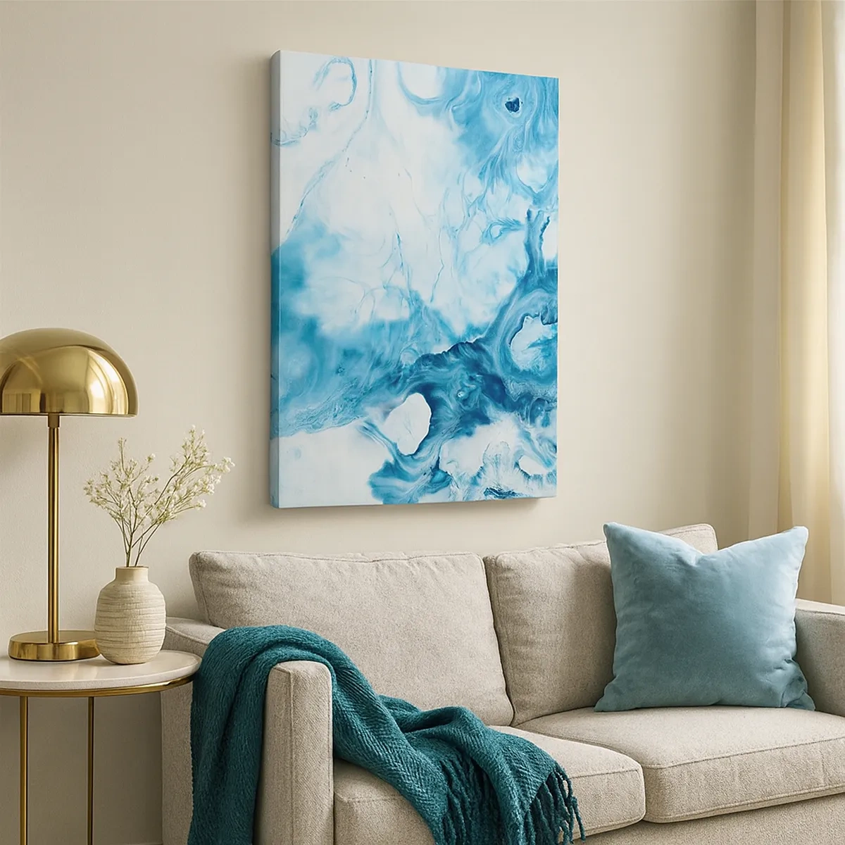 Vászonkép - Kékség koncertje - 50x70 cm