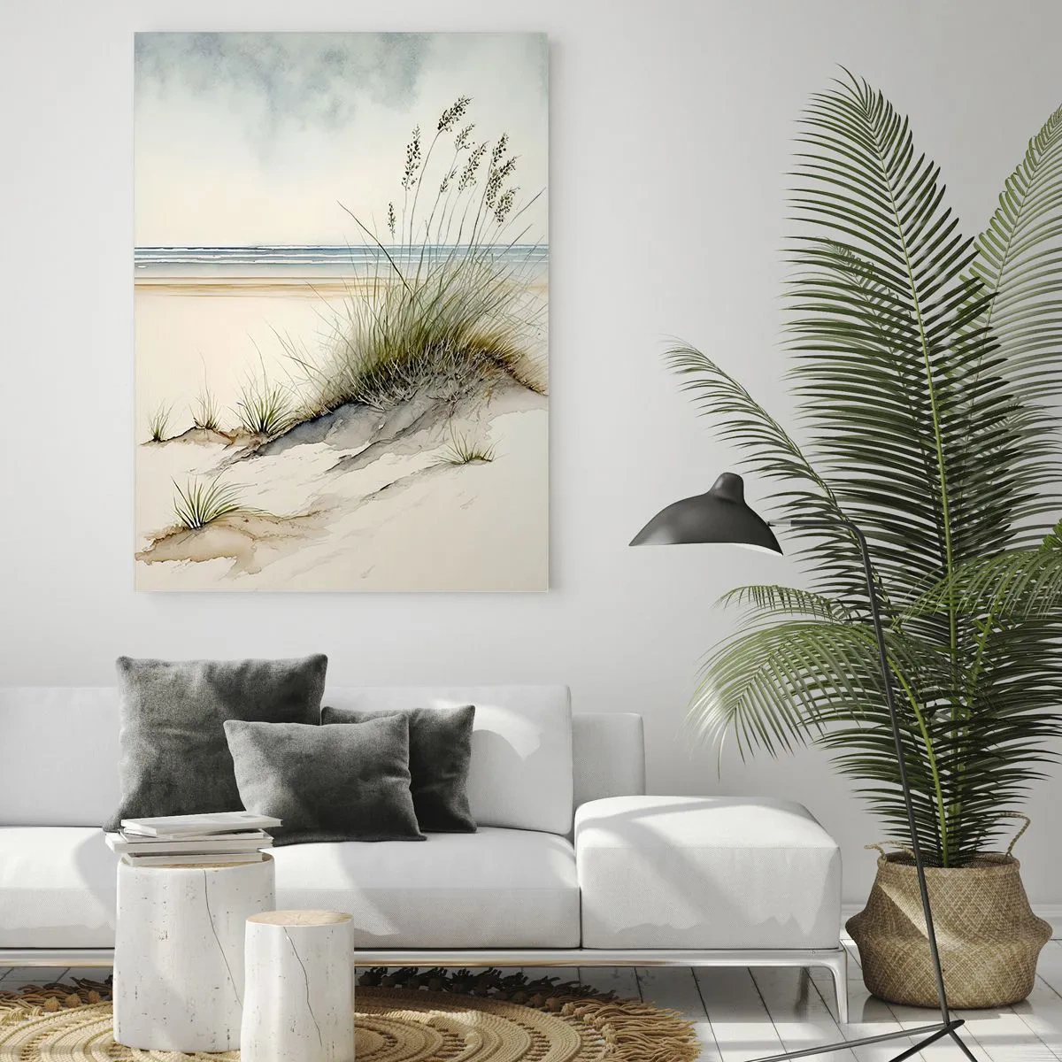 Üveg kép - A szél által kényeztetve - 80x120 cm