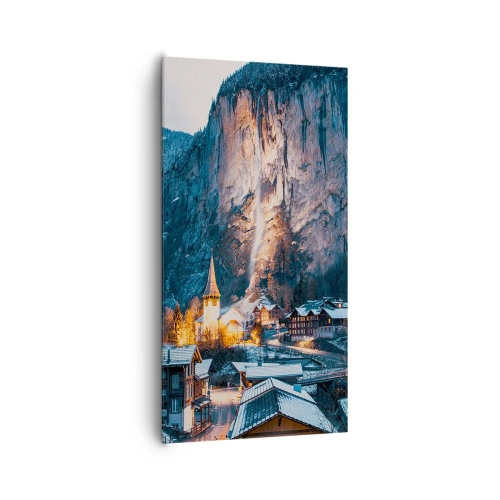 Vászonkép - A tél ragyogó szelleme - 65x120 cm