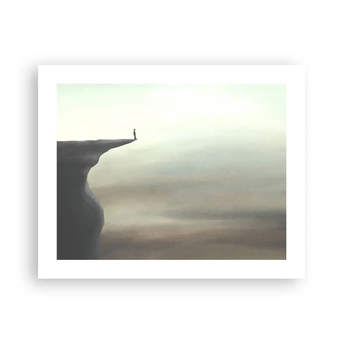 Poszter - Természetesen felfelé! - 50x40 cm