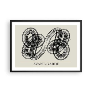 Poszter fehér keretben - Spontán jött ki - 70x50 cm