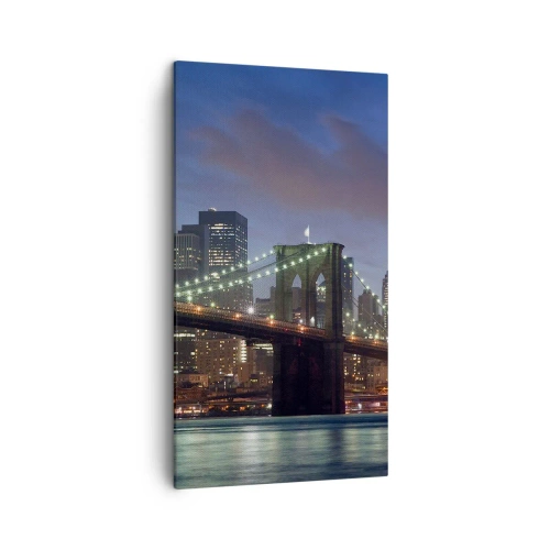 Vászonkép - Ragyogó éjszaka - 45x80 cm