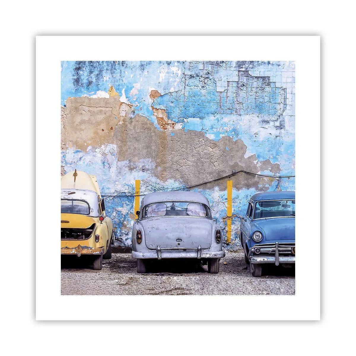 Poszter - Veteránok találkozása - 40x40 cm