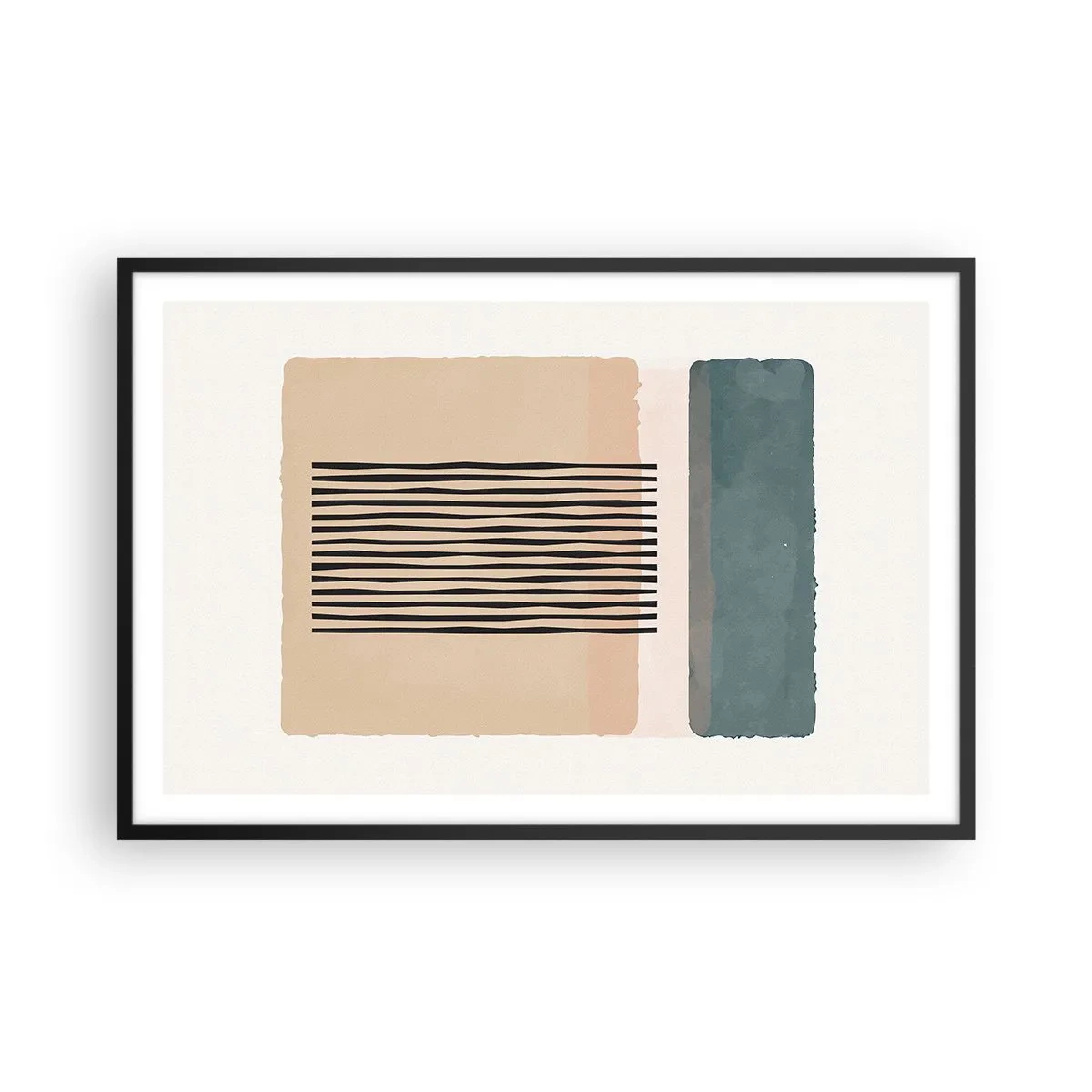 Poszter fehér keretben - Minden rendben - 91x61 cm