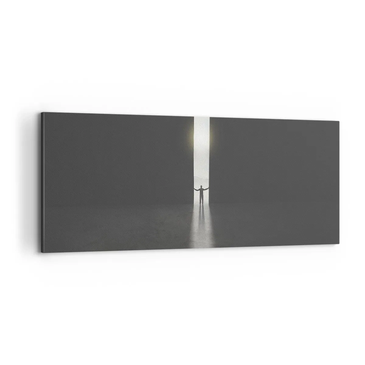 Vászonkép - Egy lépés a fényes jövő felé - 100x40 cm