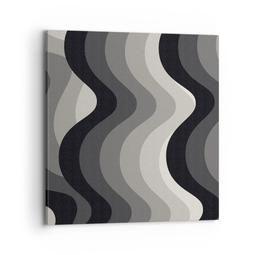 Vászonkép - Hullám a hullám után - 70x70 cm