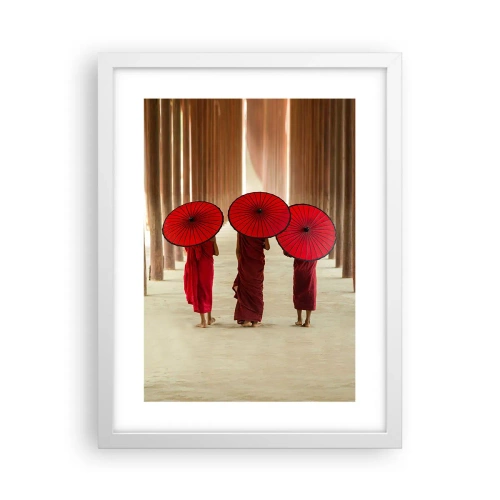 Poszter fekete keretben - Útban a Tiszta Föld felé - 30x40 cm