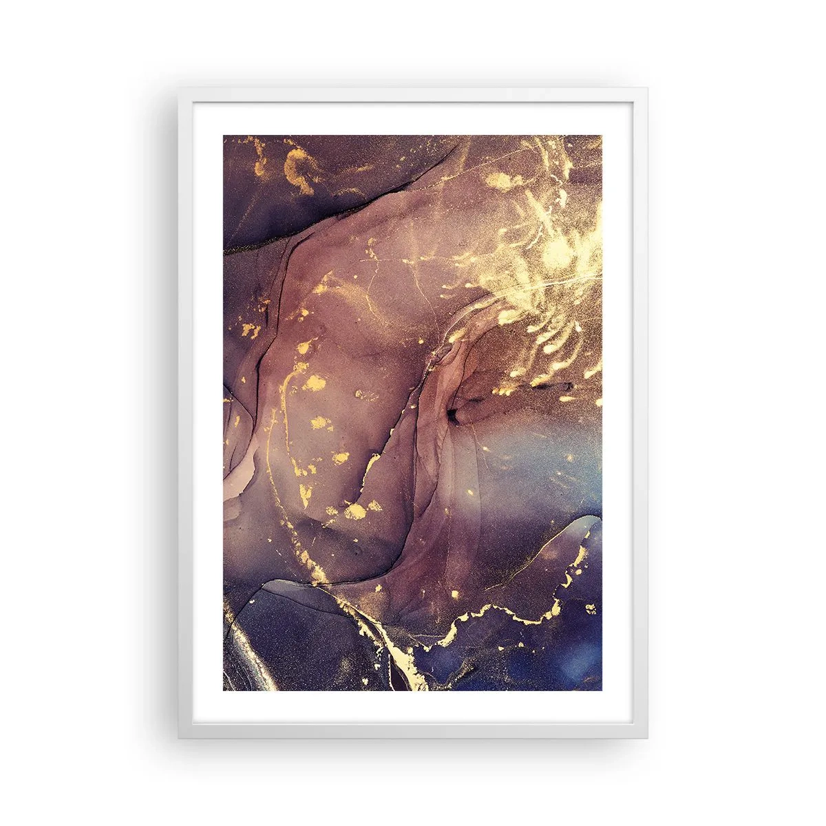 Poszter fekete keretben - Anyag és lélek - 50x70 cm