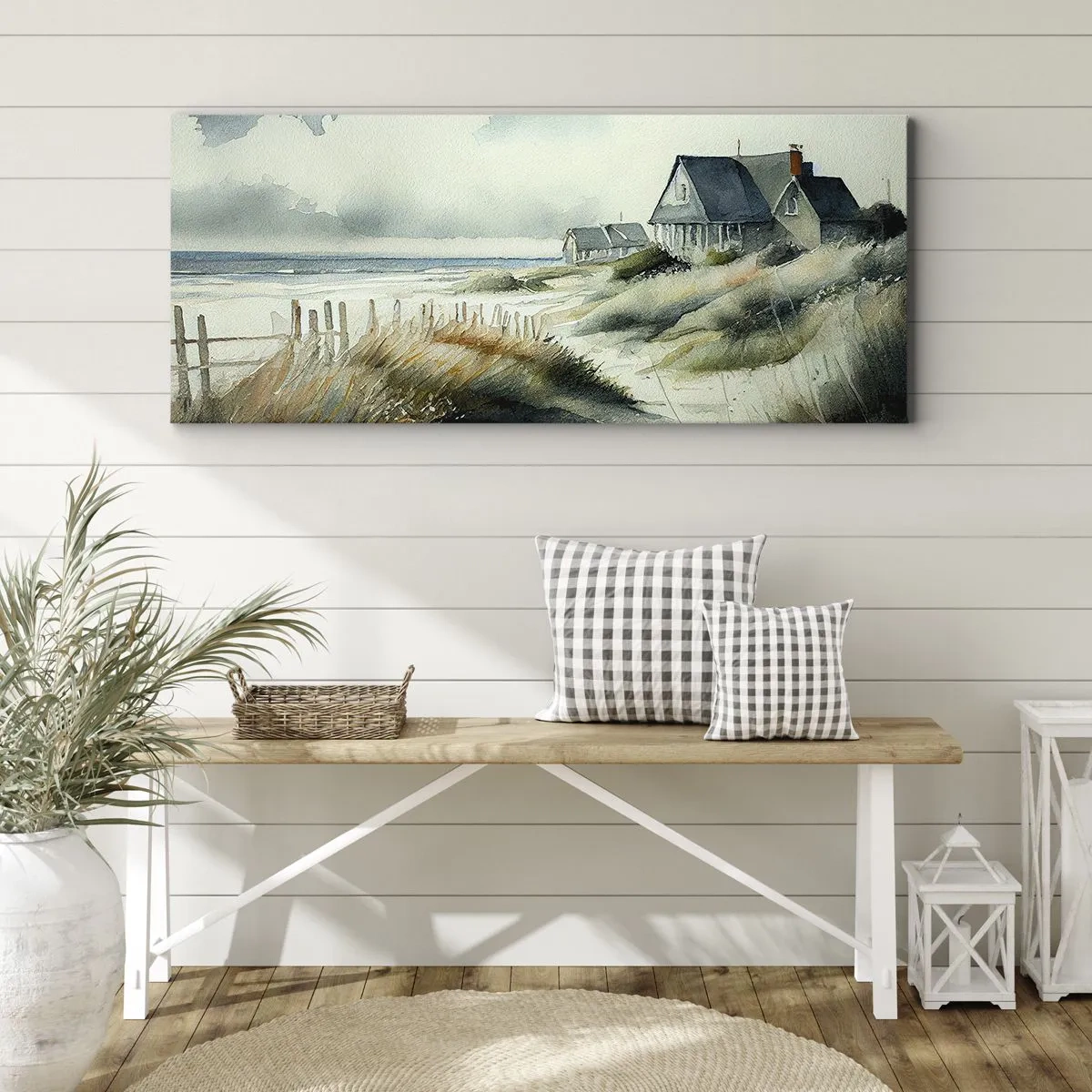 Vászonkép - Távol a nyüzsgéstől - 100x40 cm