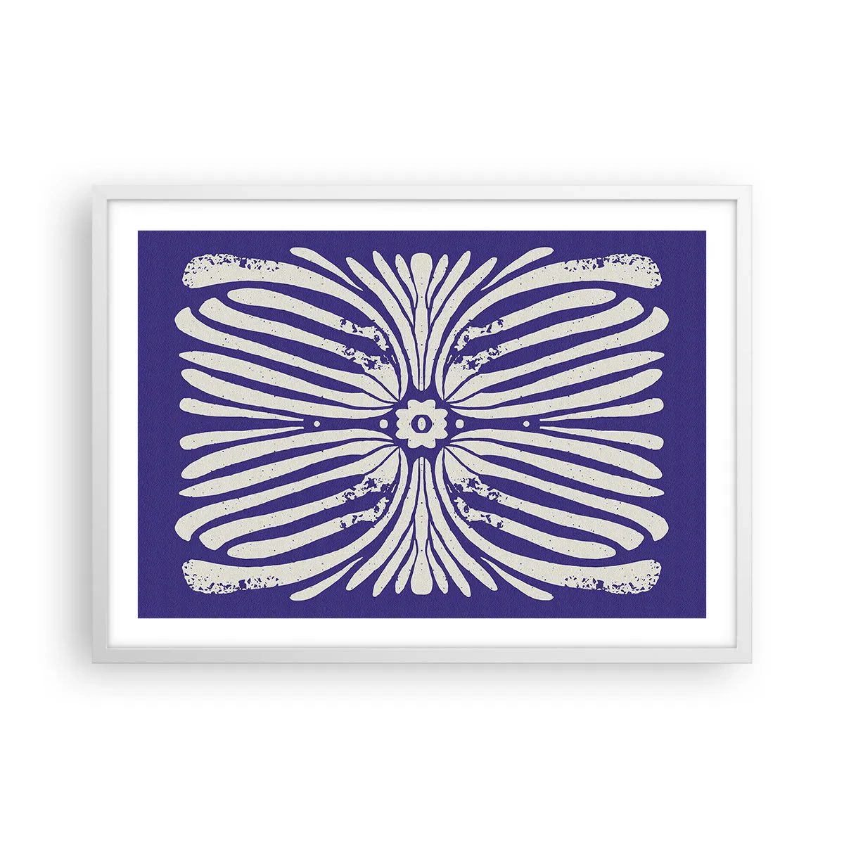 Poszter fekete keretben - Etnikai inspirációk - 70x50 cm