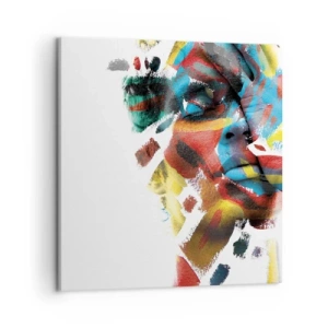 Vászonkép - Színes személyiség - 50x50 cm