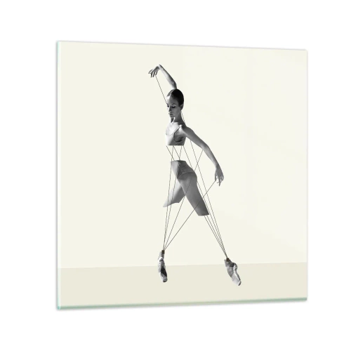 Üveg kép - A világ színházában - 70x70 cm